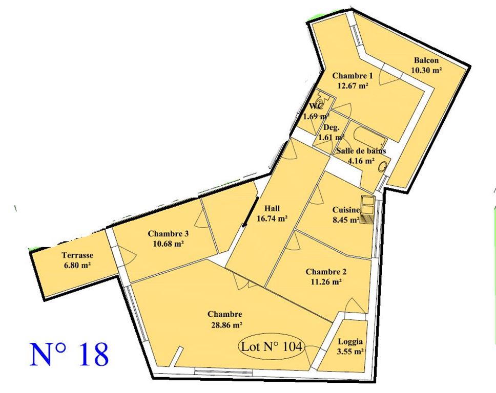 Appartement T5 ST PIERRE DU PERRAY (91280) CNI CONSEIL