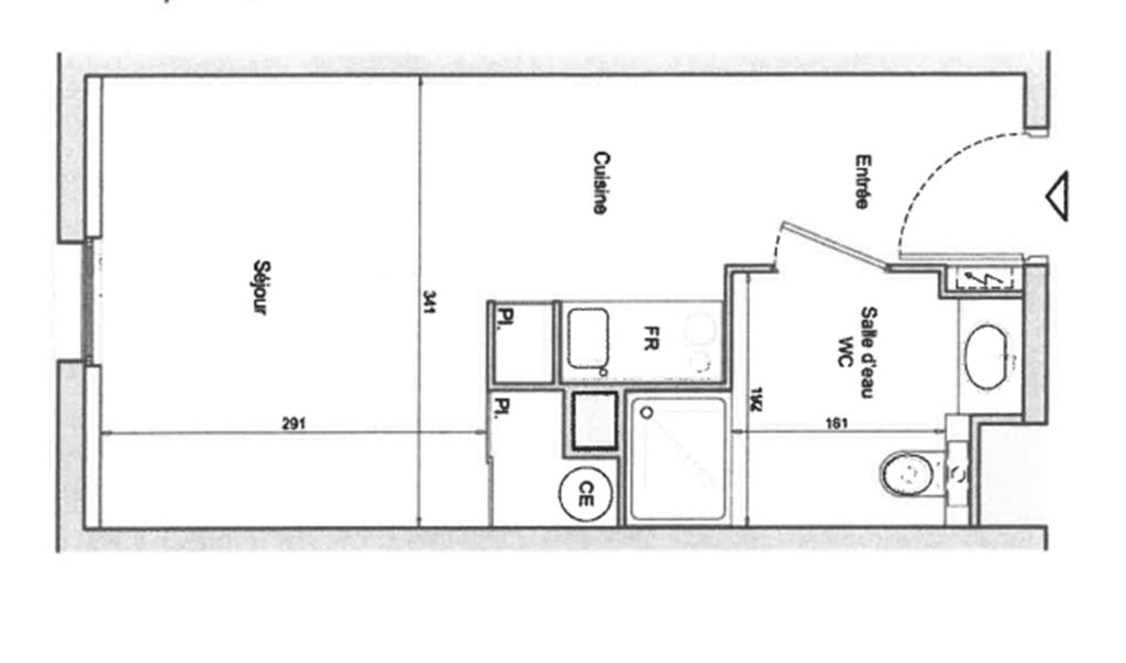 Appartement Studio le bourget (93350) CNI CONSEIL
