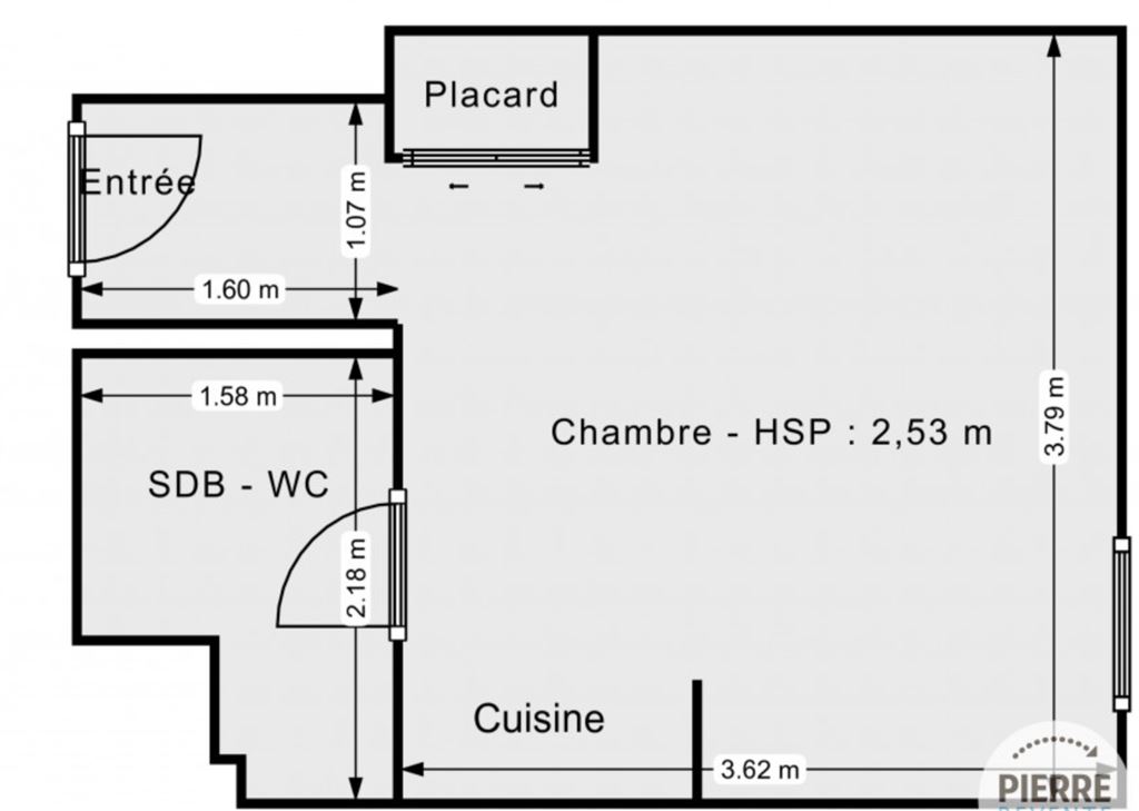 Appartement Studio paris (75019) CNI CONSEIL